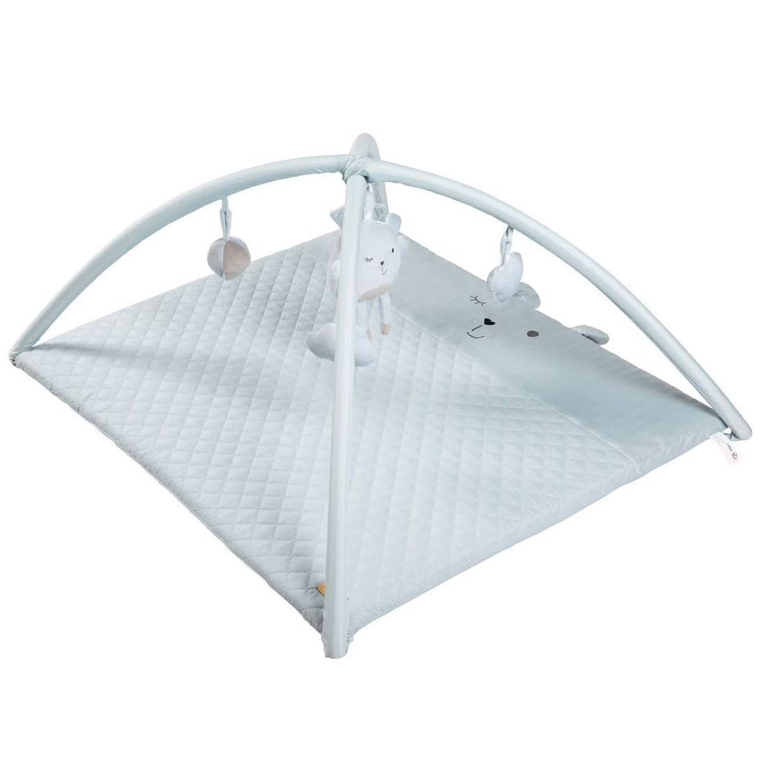 Tapis D'éveil Avec Arches Et 5 Jouets Suspendus Roba Style Bleu Clair - Ourson Benny (Roba) - Couverture