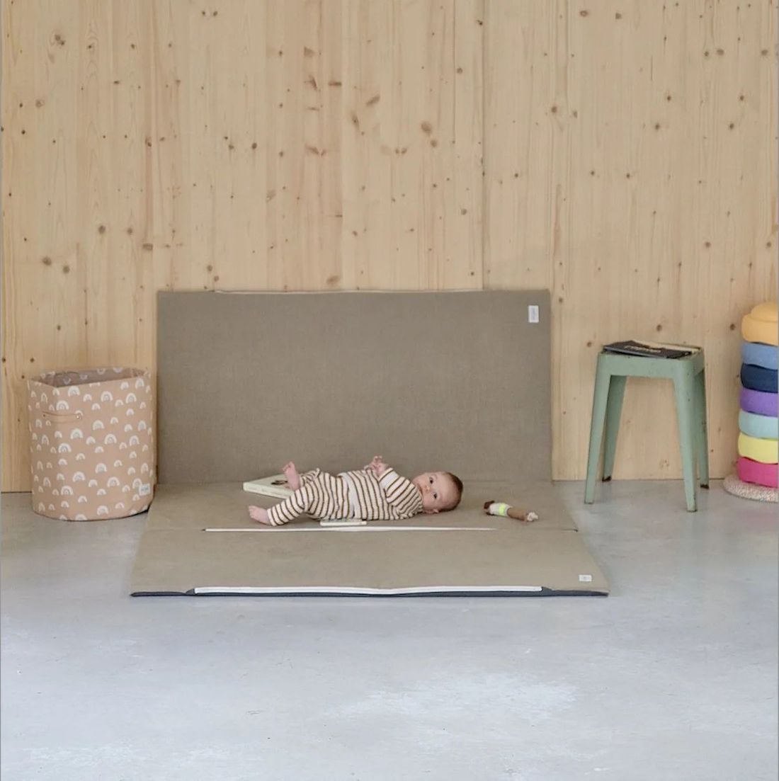 Tapis de vie King Size Olive (Mezamé Paris) - Image 2