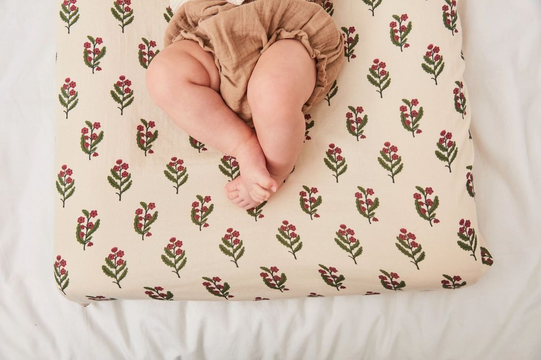 Housse matelas à langer Bougainvillier (Orso Paris) - Image 3