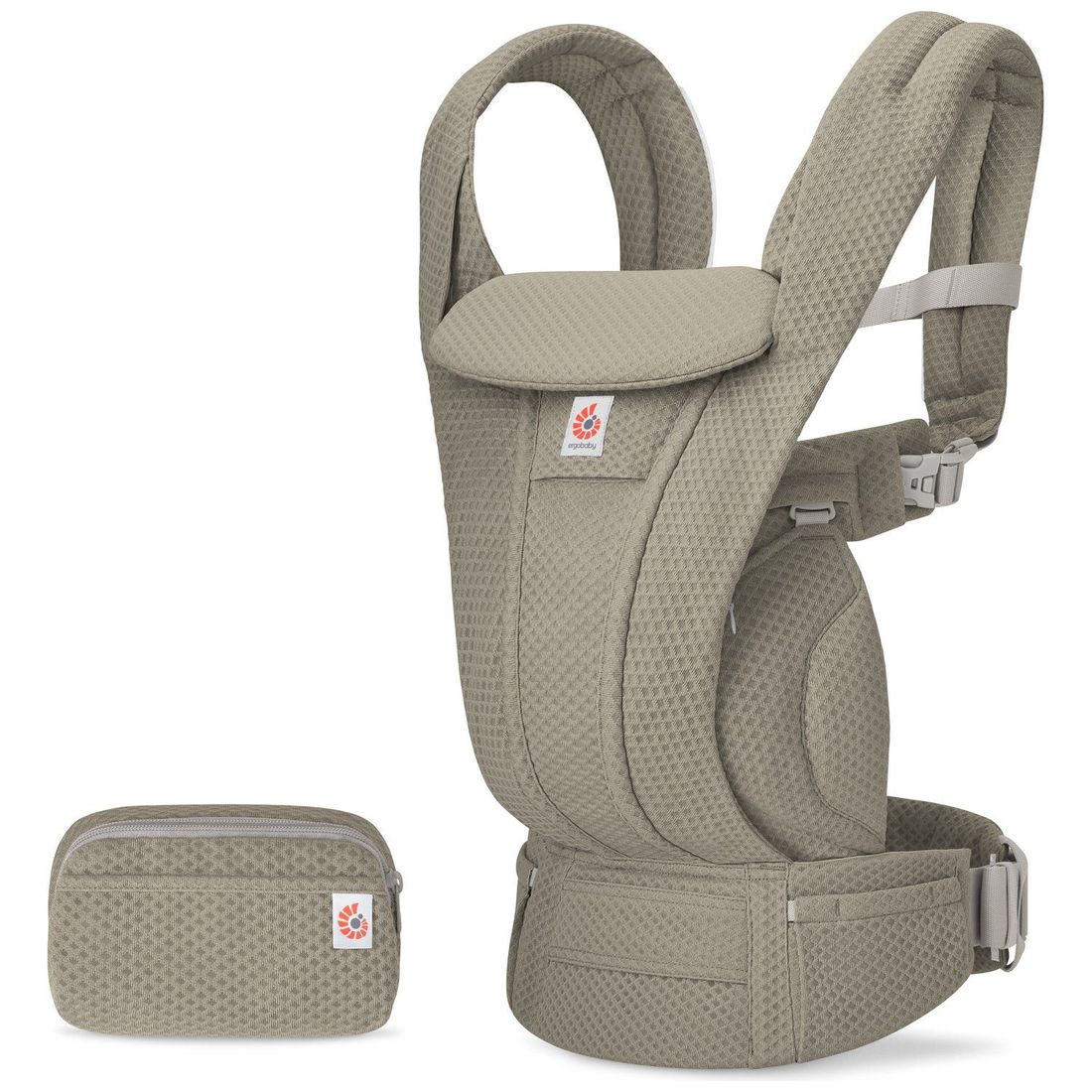 Porte-bébé Omni Deluxe Mesh Soft Olive (Ergobaby) - Couverture
