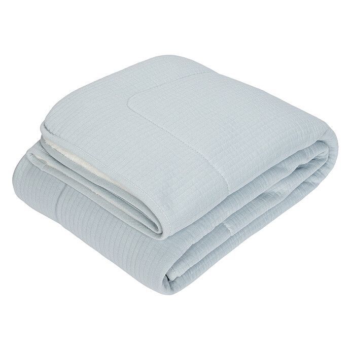 Couverture Pure - Soft Blue (Little Dutch) - Image 1