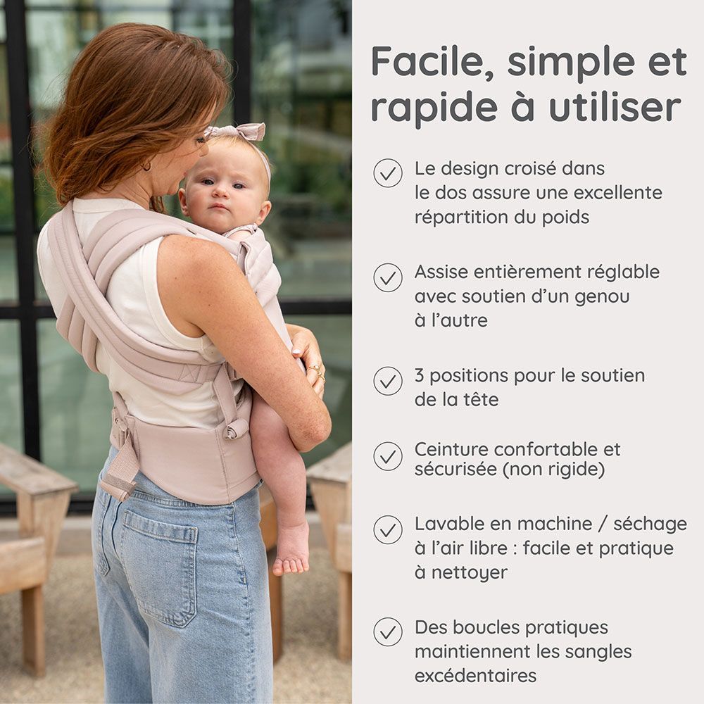 Porte-bébé Honey Blossom (Infantino) - Image 4