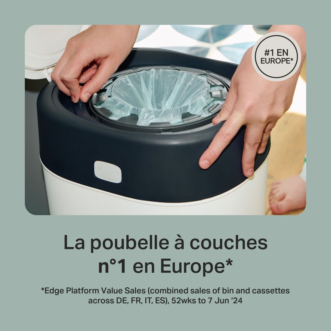 Recharges pour poubelles à couches Twist & Click (Tommee Tippee) - Image 1