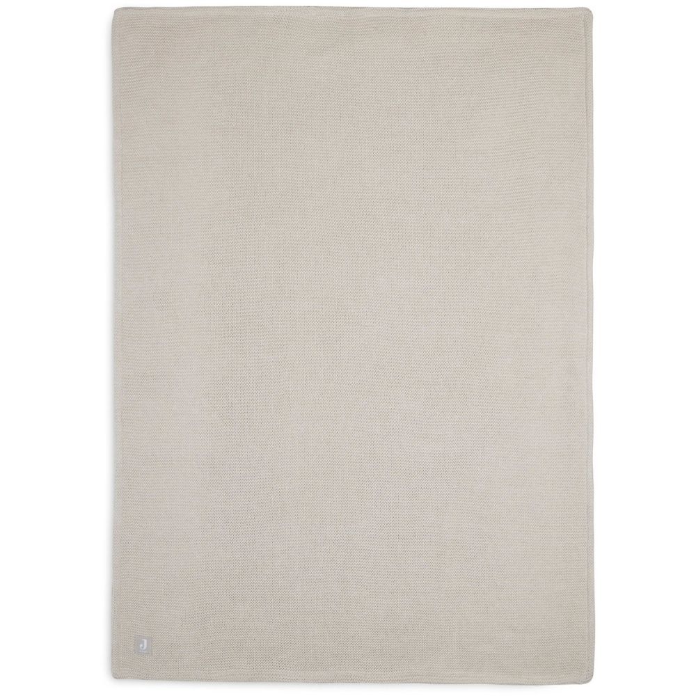 Couverture polaire Basic Knit Nougat (75 x 100 cm) (Jollein) - Image 4