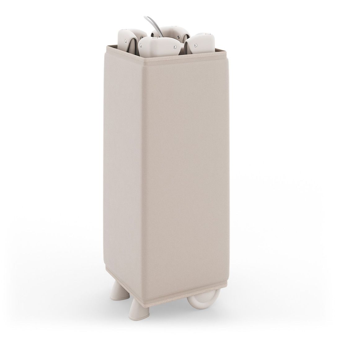 Lit bébé et lit de voyage 2 en 1 LEODY UP beige (Kinderkraft) - Image 5
