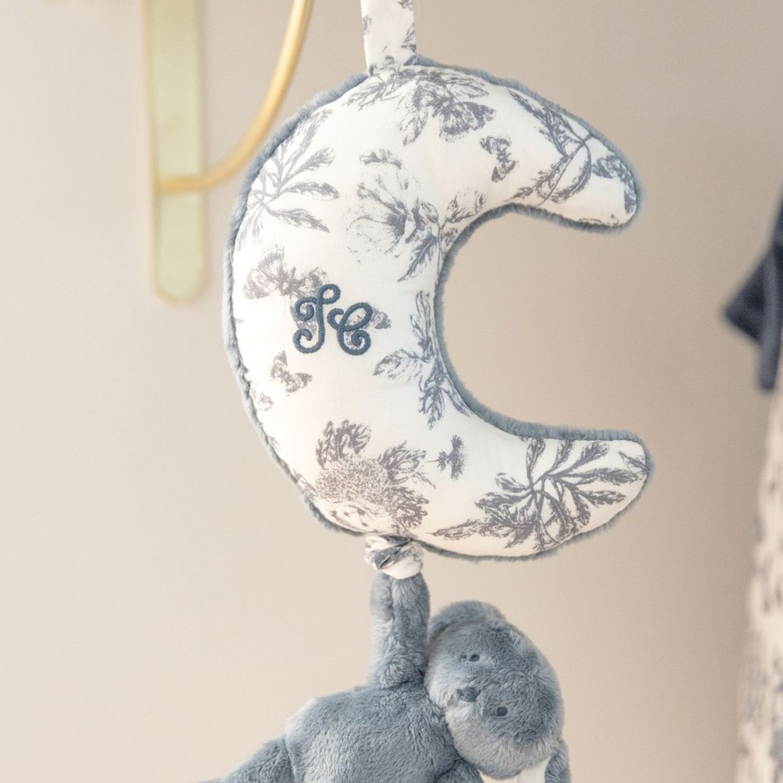 Lapin musical Augustin bleu (Tartine et Chocolat) - Image 4
