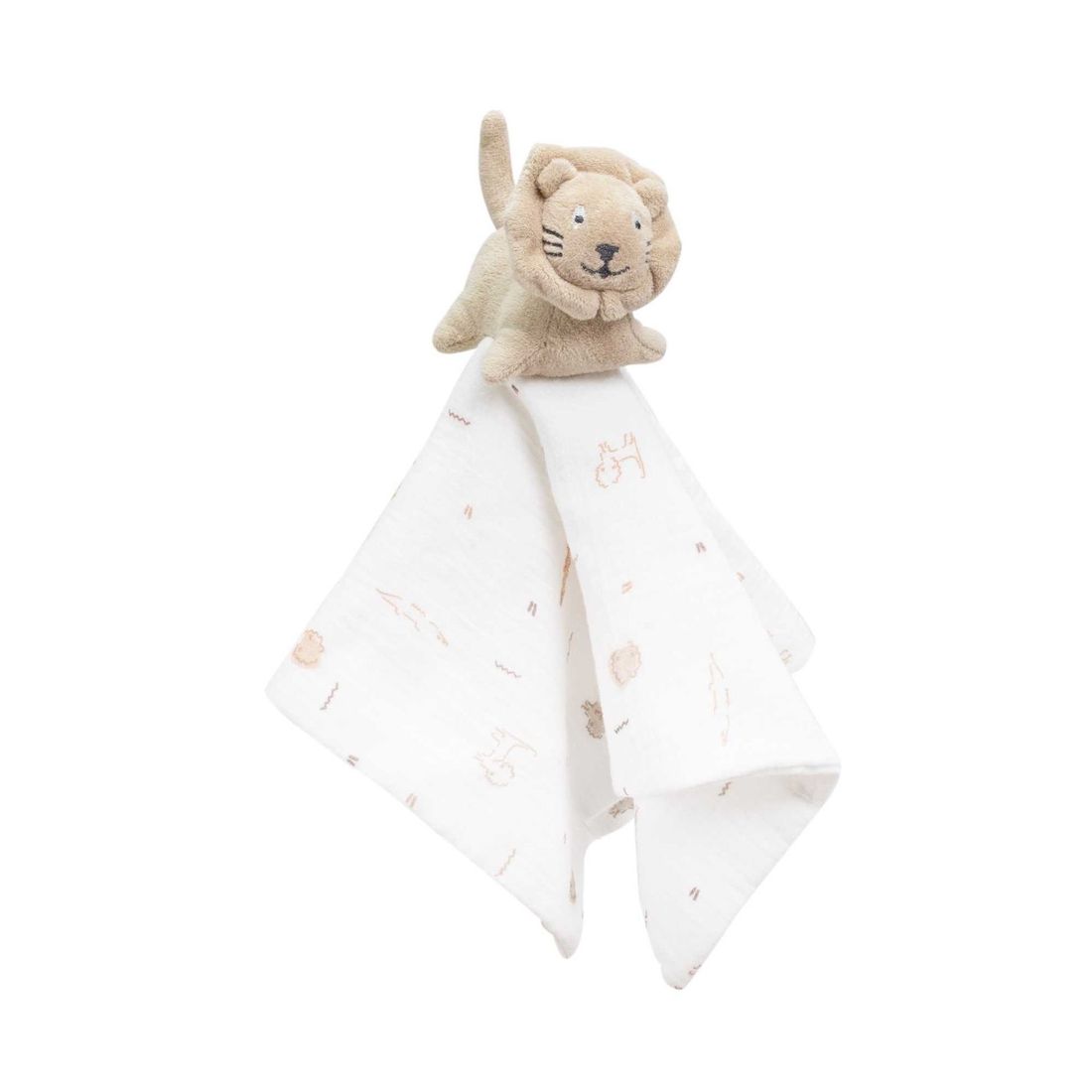 Doudou mouchoir en lange pour bébé (Trois Kilos Sept) - Couverture
