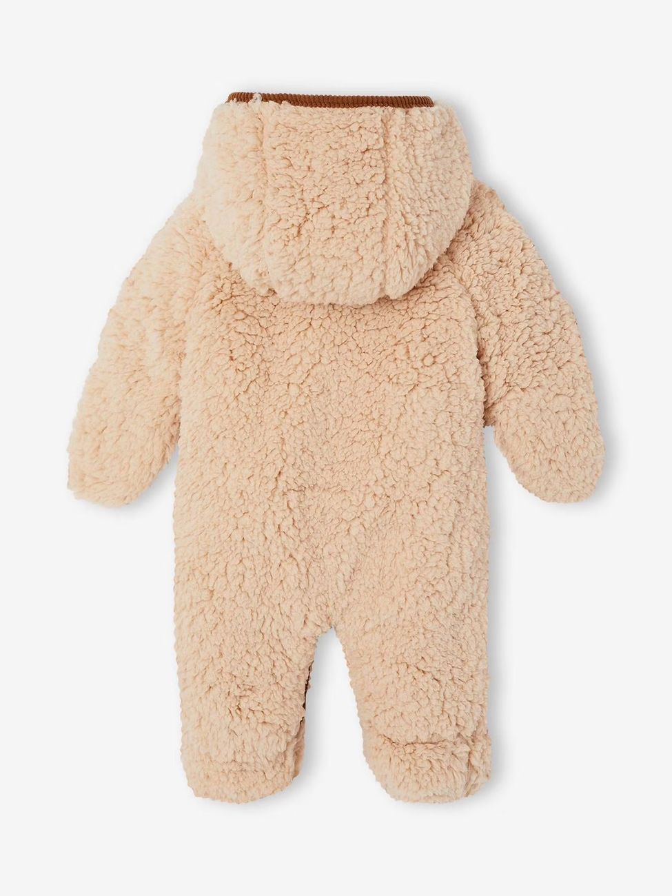 Combipilote naissance avec capuche sable (Vertbaudet) - Image 1