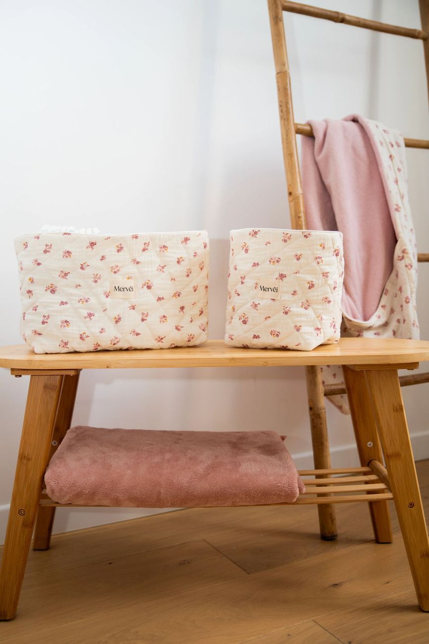 Les paniers à Couches pour bébé - Jardin secret (Mervei) - Image 3