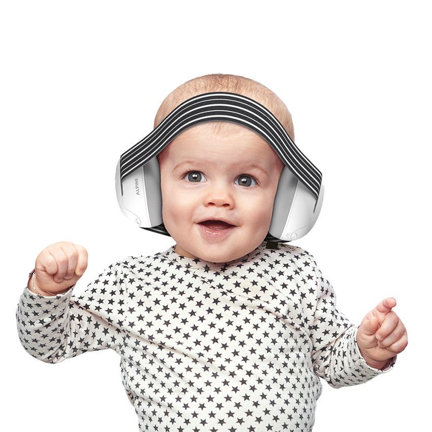 Casque anti-bruit pour bébé Muffy vert olive - Vert (Alpine) - Image 1