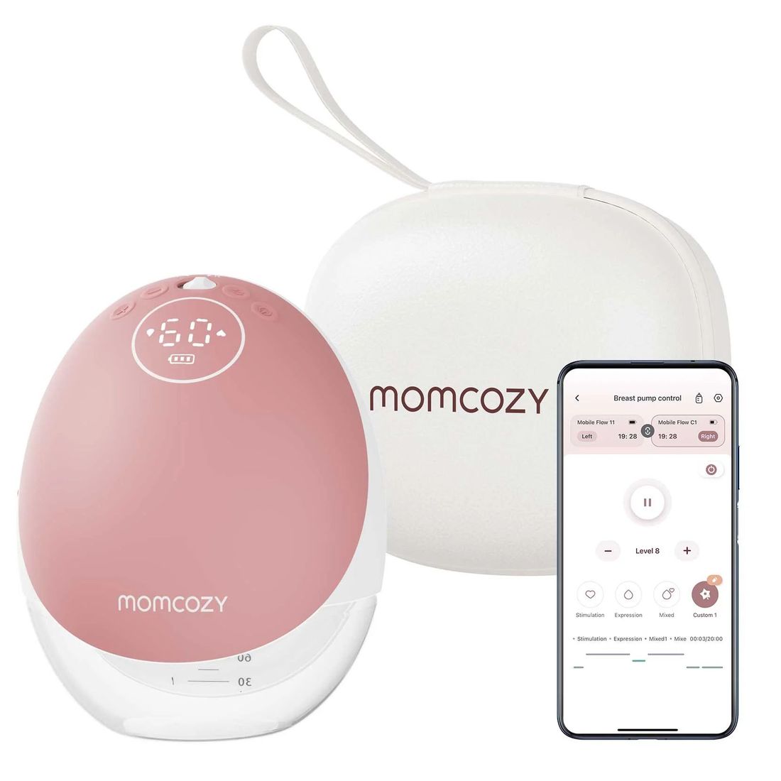 Tire-lait double mobile M9 (Momcozy) - Image 1