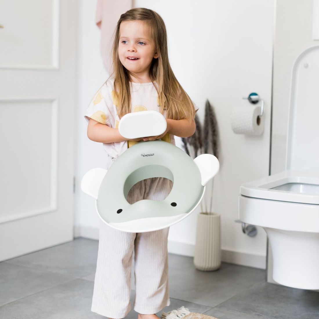 Réducteur de toilette Baleine Pistache (Kindsgut) - Image 3