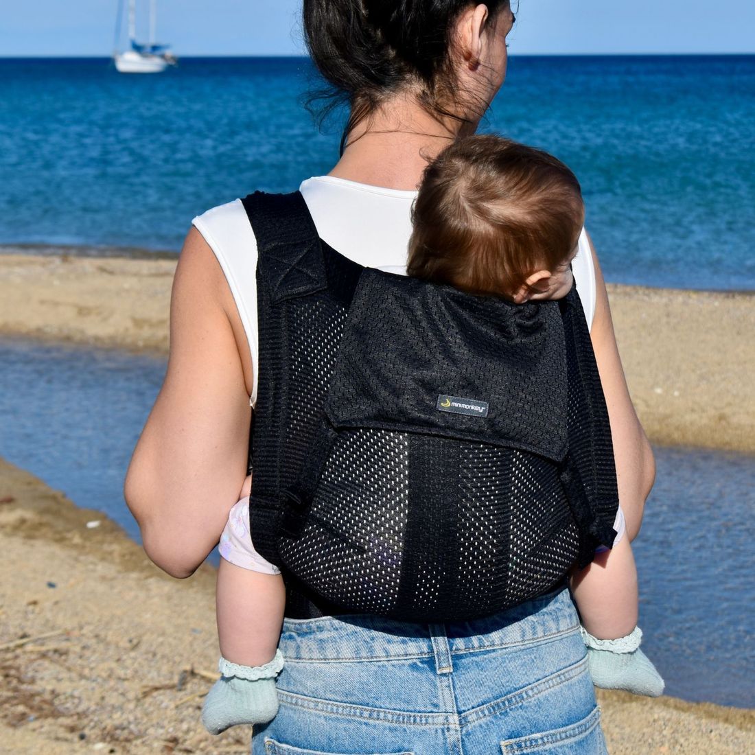 Porte-bébé Black (6 mois et +) (Minimonkey) - Image 3