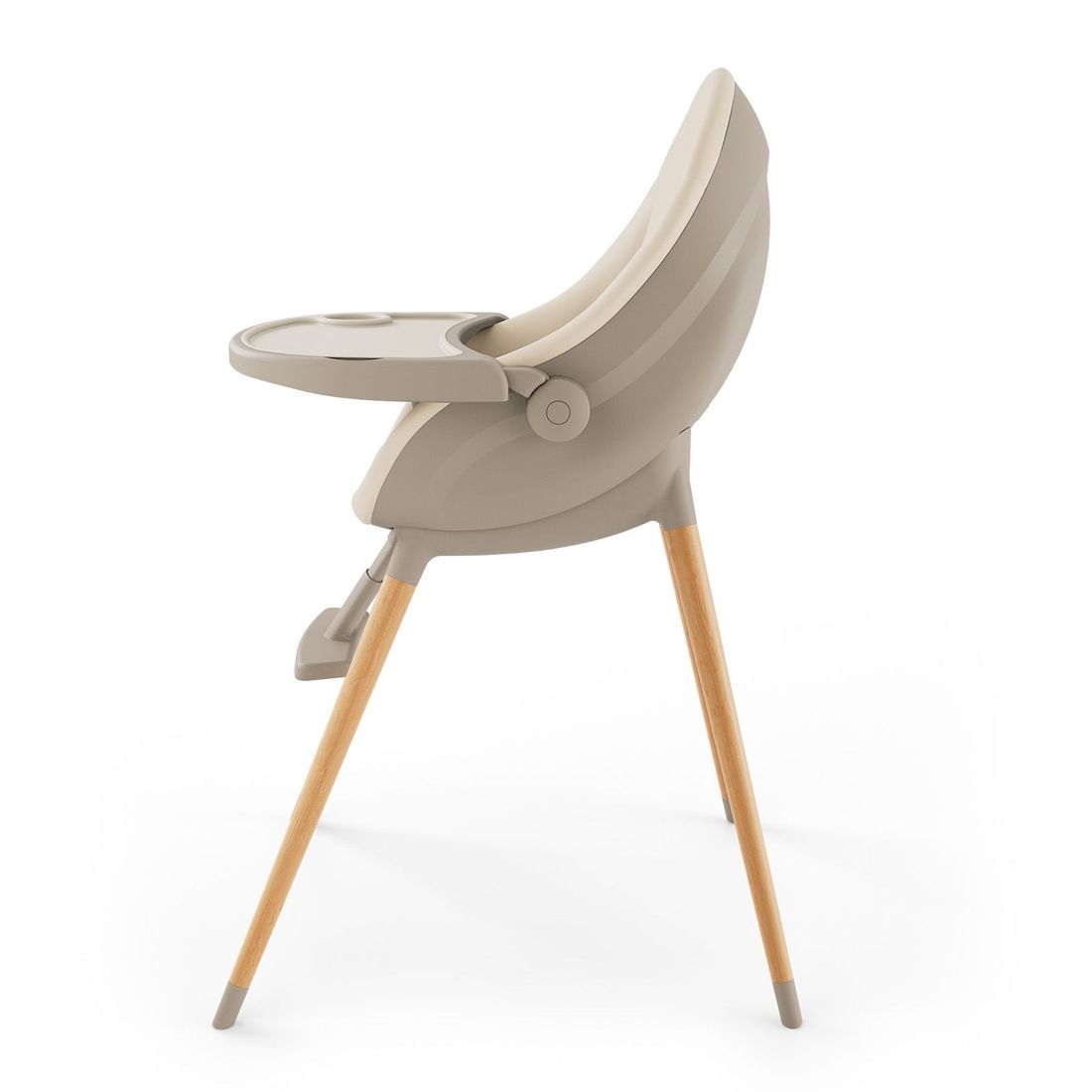 Chaise haute FINI UP 2 en 1 beige (Kinderkraft) - Image 5