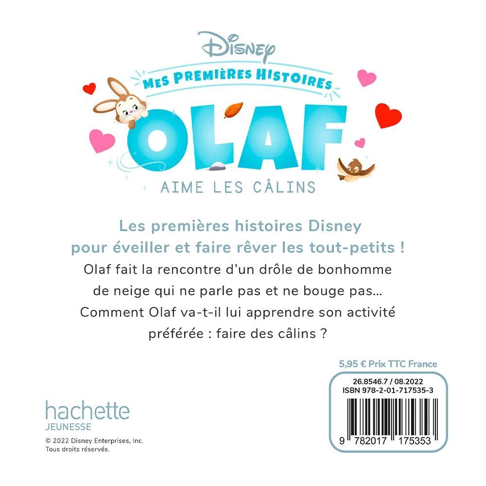 Mes Premières Histoires - Olaf aime les câlins (Hachette Jeunesse Disney) - Image 1