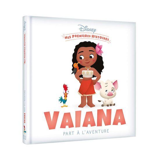 DISNEY - Livre Mes Premières Histoires - Vaiana part à l'aventure (Hachette Jeunesse Disney) - Couverture