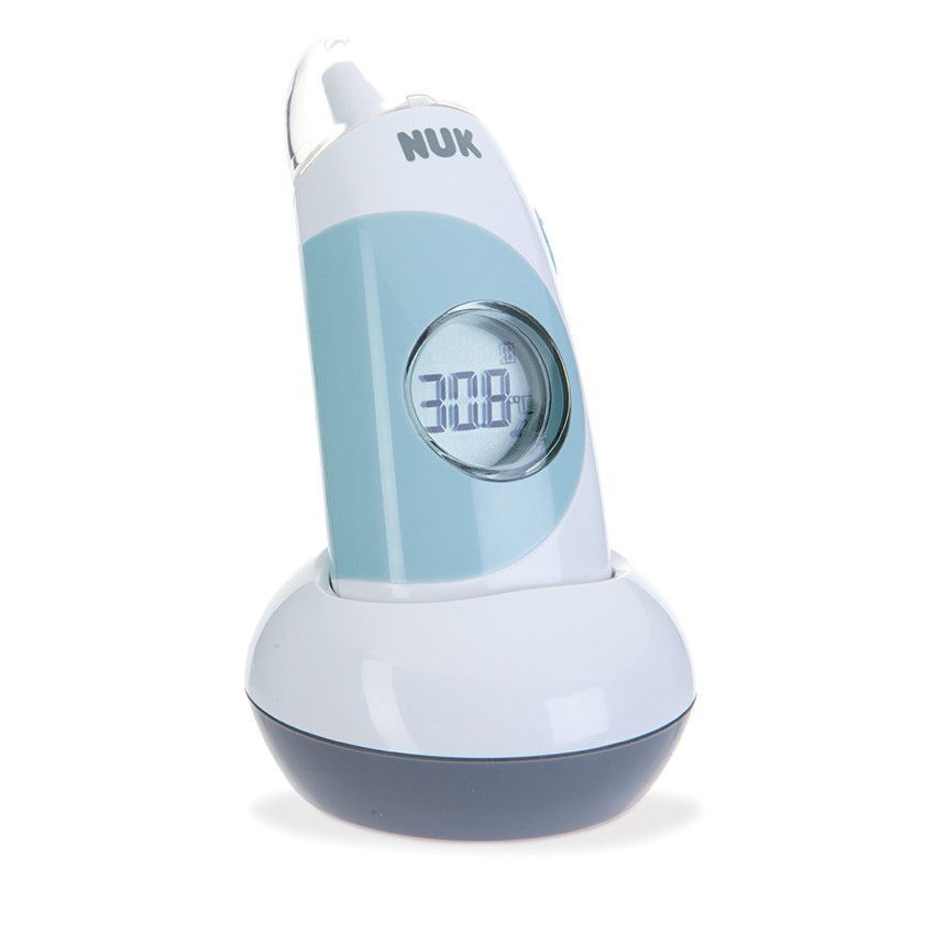 Thermomètre 4 en 1 multifonctions - Blanc/Bleu (Nuk) - Couverture