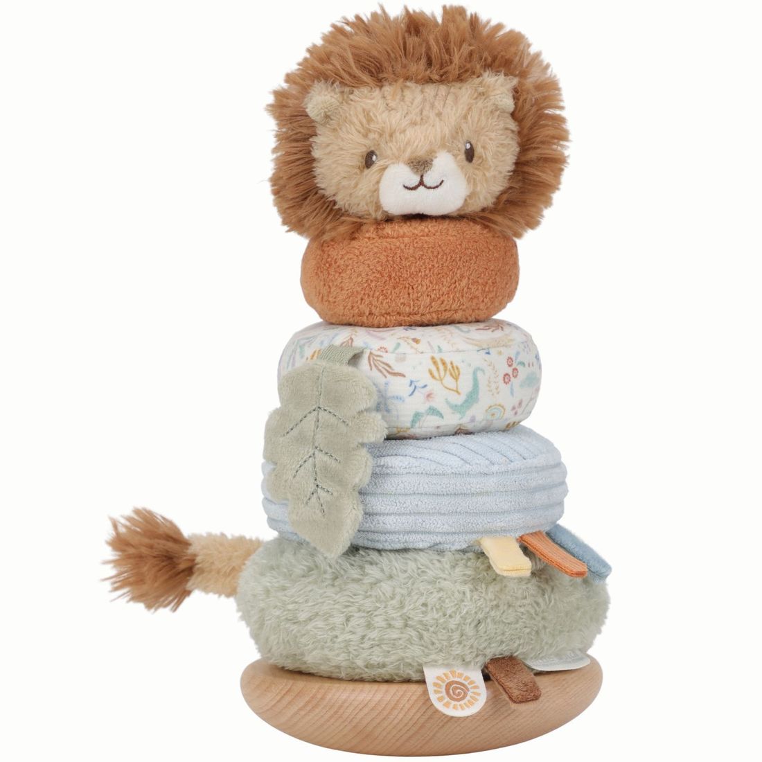 Lion à empiler doudou et bois Safari Friends (Little Dutch) - Image 6