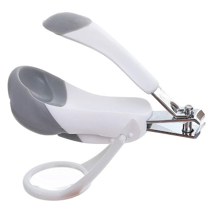 Coupe-ongles Premium avec Loupe - Gris (Dreambaby) - Image 3
