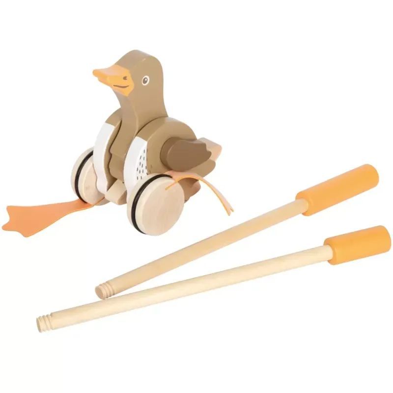 Canard à pousser avec tête mobile (Small foot company) - Image 2