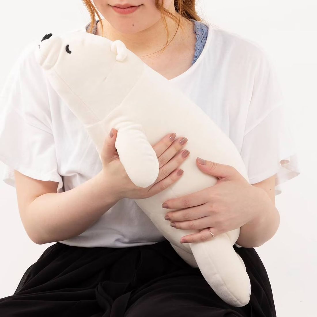 Peluche Ours Polaire Shiro (51 Cm) Écru (Nemu Nemu) - Image 3
