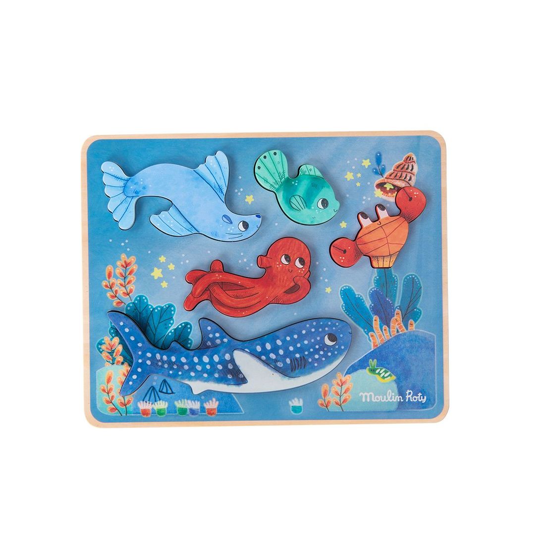 Puzzle sensoriel (Moulin Roty) - Couverture