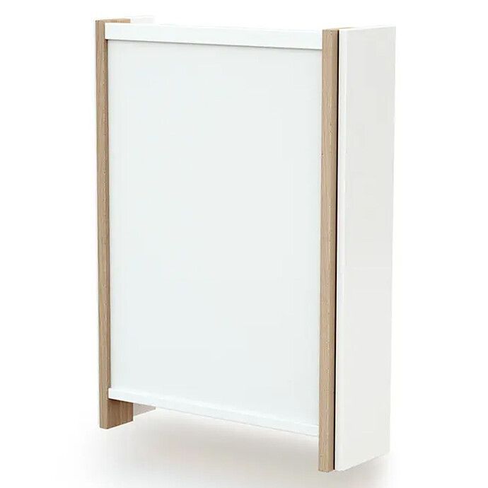 Table à Langer Murale Essentiel - Blanc et Hêtre (At4) - Image 1