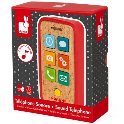 Téléphone bébé sonore (Janod) - Image 7