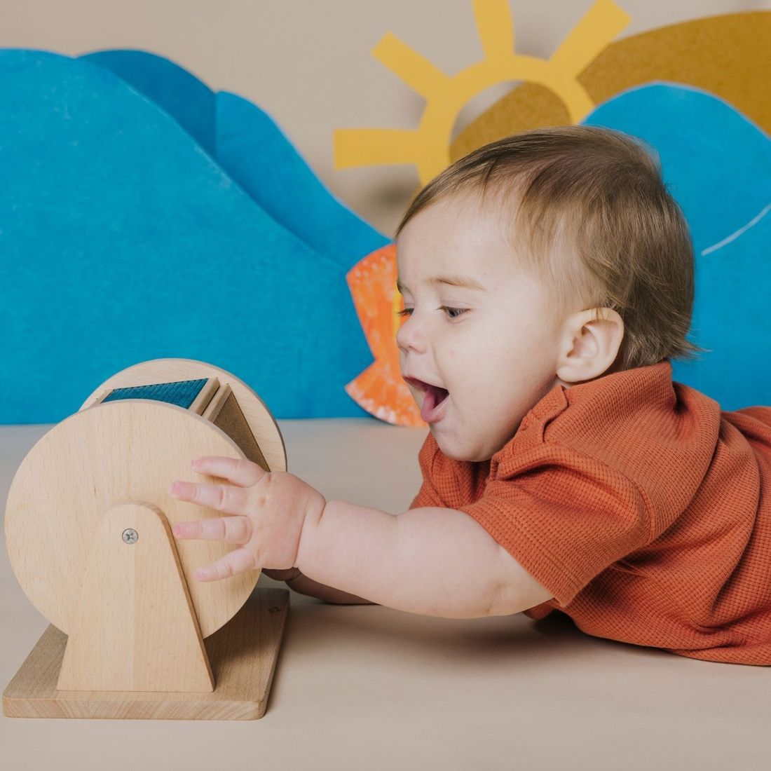 Rouleau sensoriel bébé Sensory Roller (Petit Boum) - Image 4