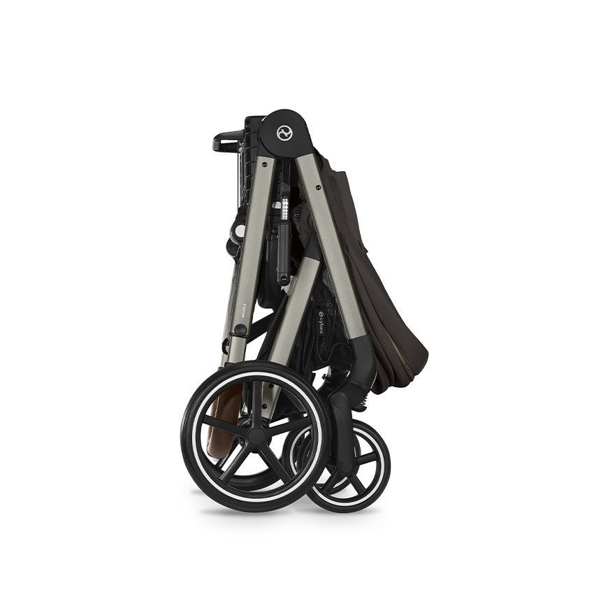 Poussette compacte Balios S Lux taupe/chocolate brown - Marron (Cybex) - Image 5