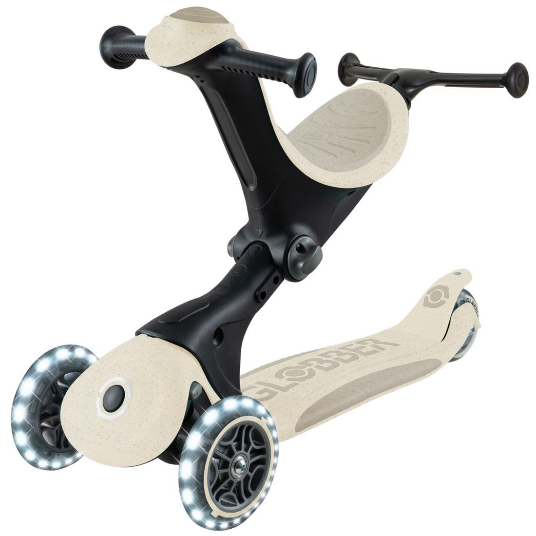 Trottinette Go up Deluxe Lights eco-logic 360° Sable (Globber) - Image 5