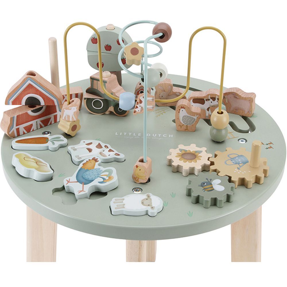 Table d'activités en bois Little Farm (Little Dutch) - Image 7