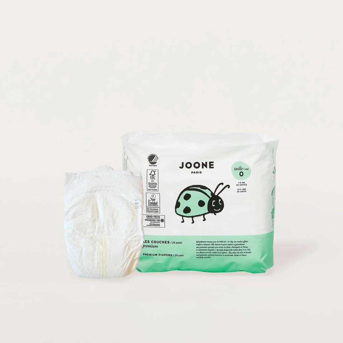 Le petit sac de couches prématuré (Joone) - Couverture