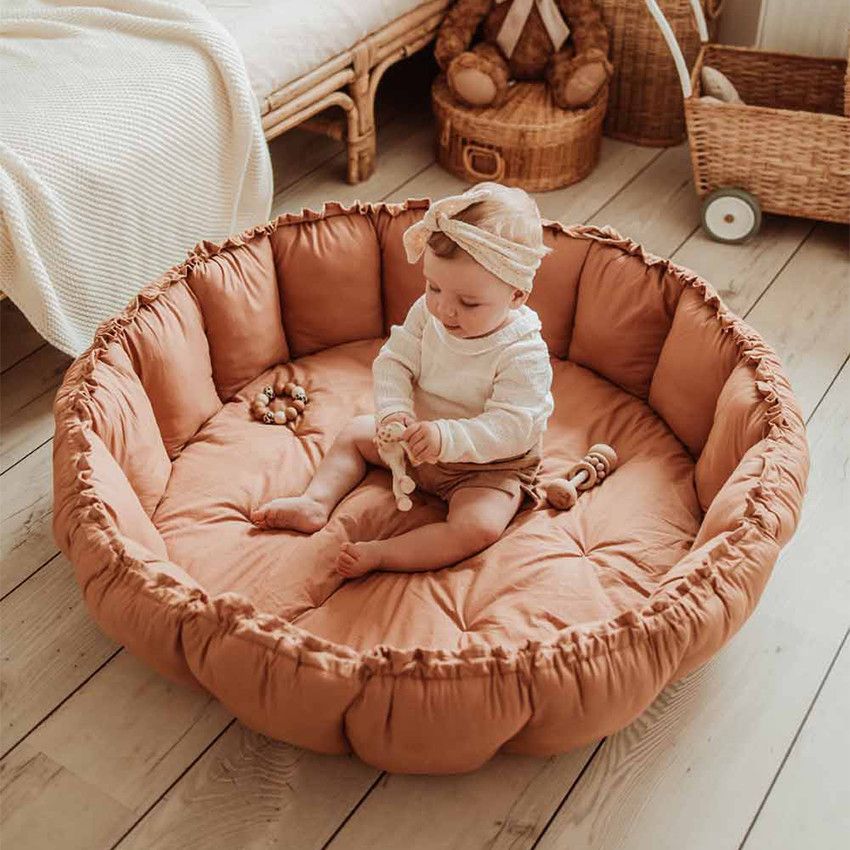 Tapis de jeu et bac de rangement 2 en 1 Bloom tawny brun - Marron (Play & Go) - Image 4