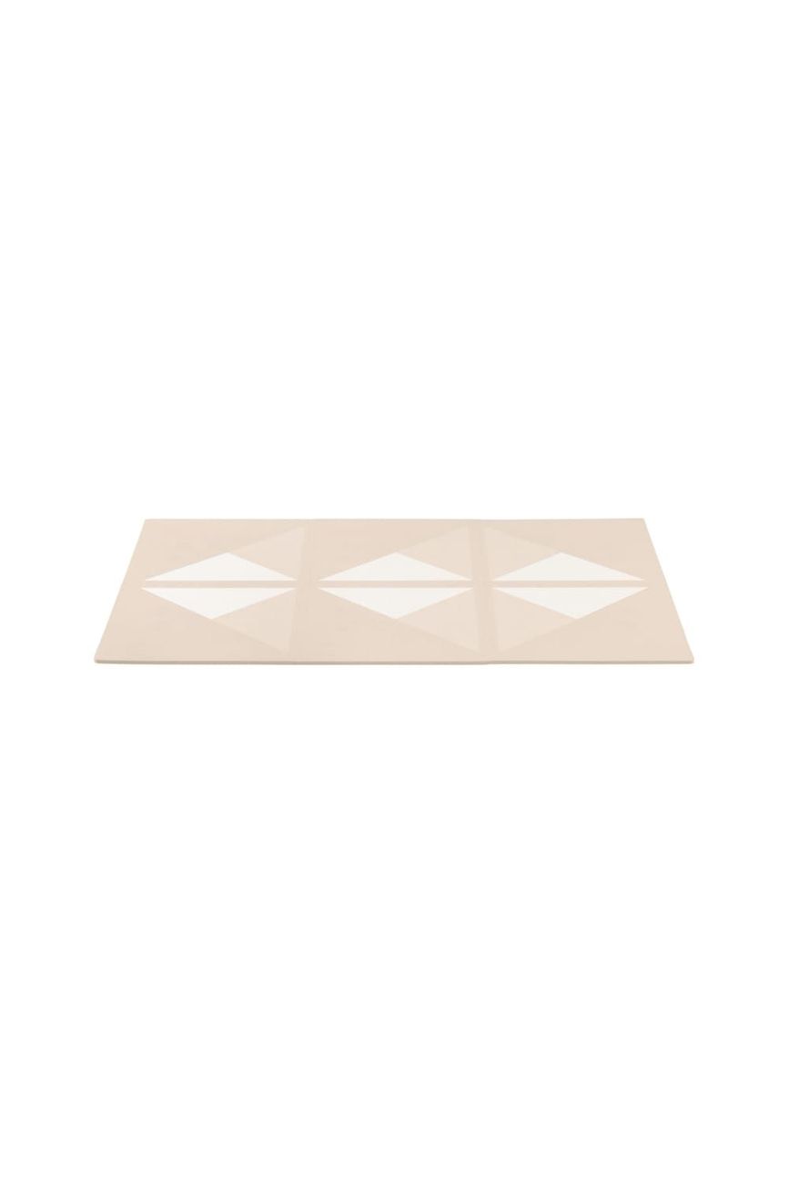 Tapis de jeu puzzle en mousse beige 120x180cm (ToddleKind) - Image 2