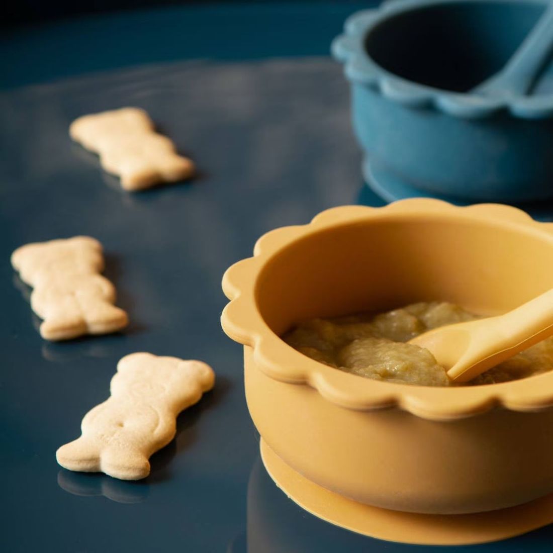 Mon Coffret Repas En Silicone Jaune (Amadeus Les Petits) - Image 3