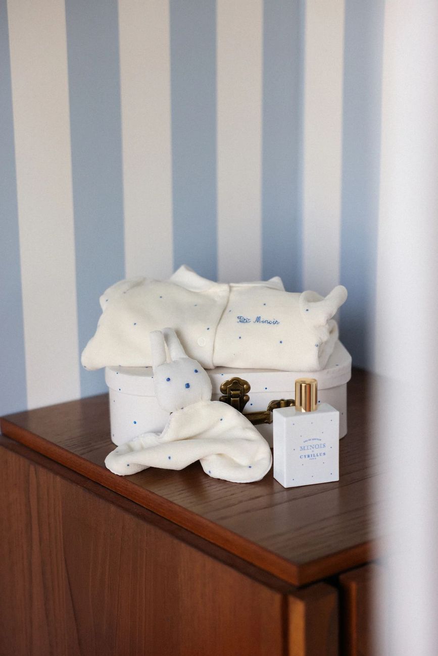 Valisette naissance Minois x Cyrillus (Minois Paris) - Image 1