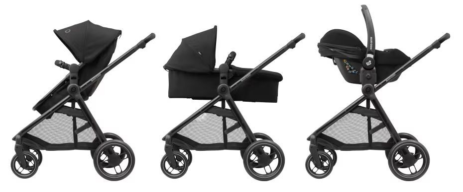 Maxi-Cosi Zelia³ - Poussettes naissance - Essential Black (Maxi-Cosi) - Image 6