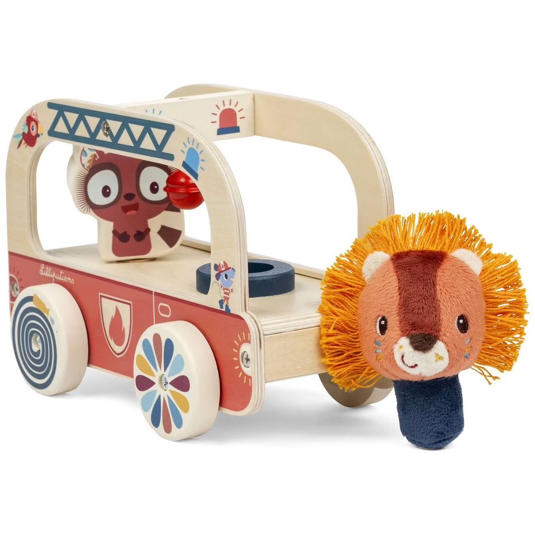 Camion De Pompier Orange, Bleu, Marron (Lilliputien) - Image 2