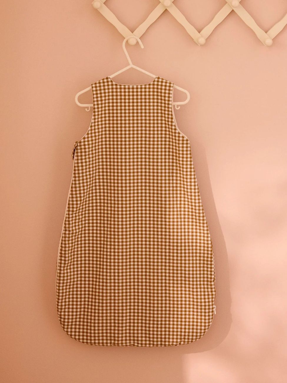 Gigoteuse vichy en percale de coton TOG 2 (Cyrillus) - Image 1