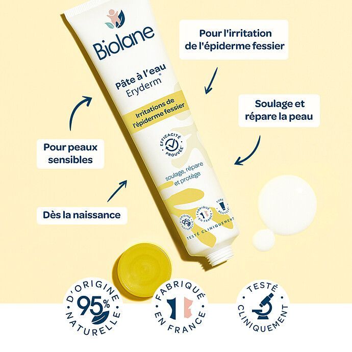 Pâte à l'Eau Eryderm - 75 ml (Biolane) - Image 3
