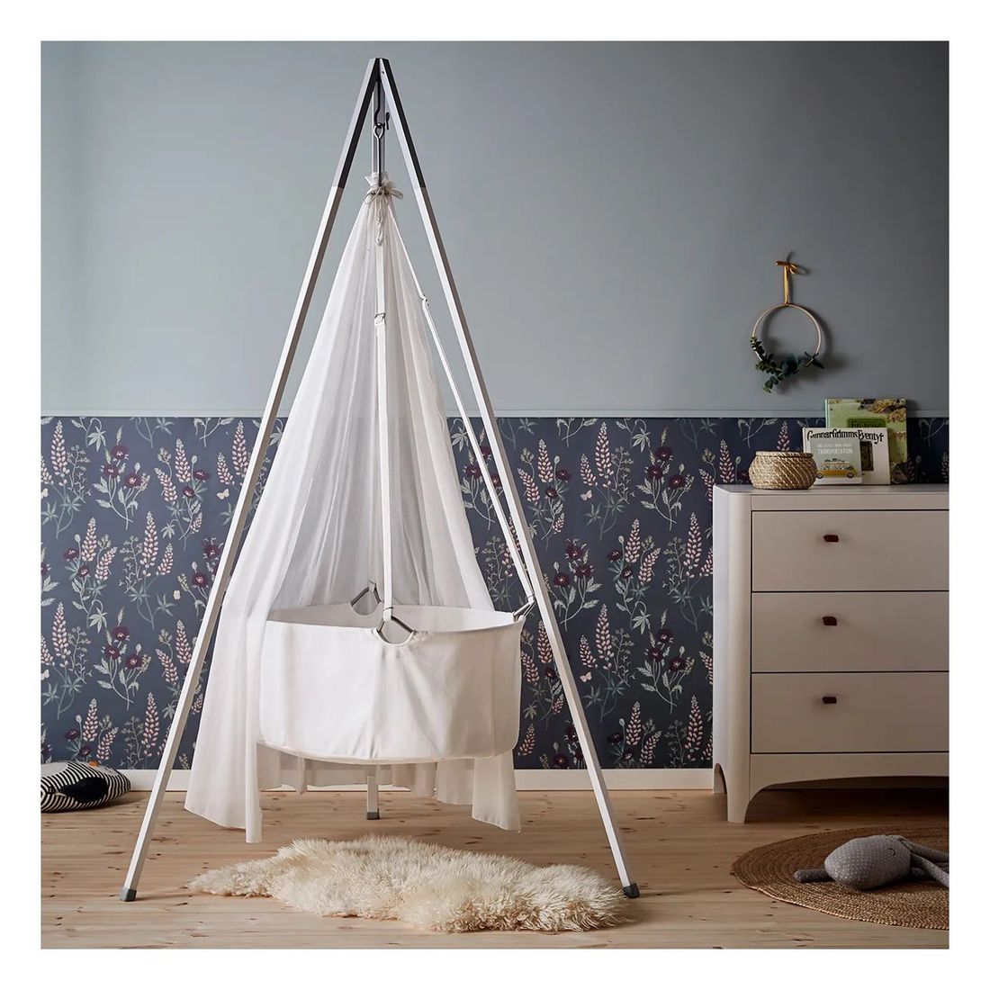 Leander - Berceau suspendu complet avec trépied 83x50 cm (Leander) - Image 2