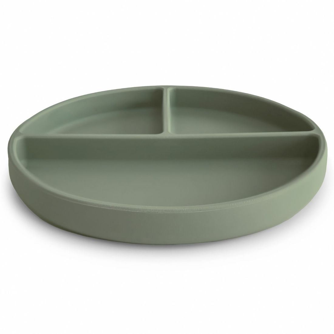 Assiette à compartiments en silicone avec ventouse Dried thyme (Mushie) - Image 7