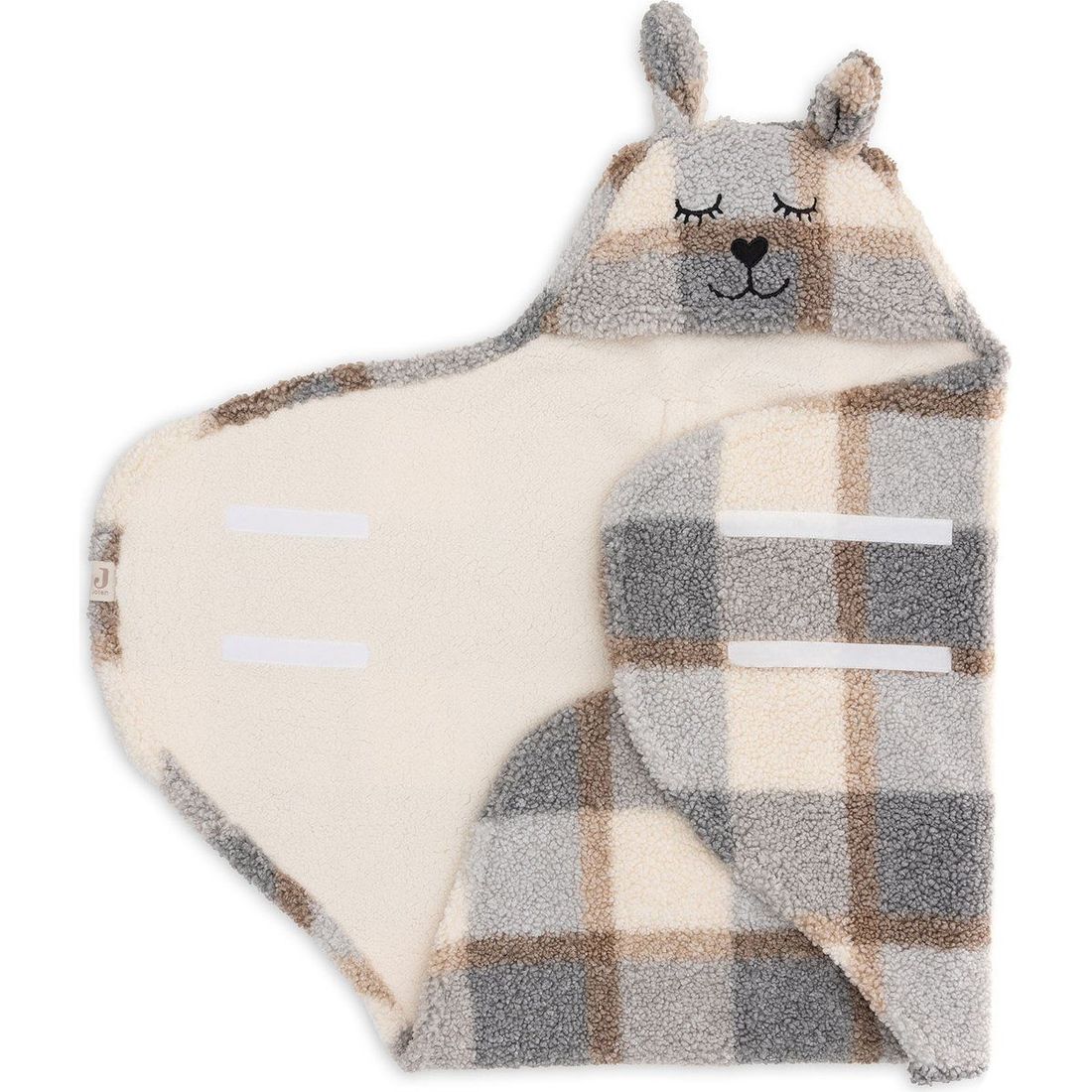 Couverture nomade Bunny Check Boucle (Jollein) - Image 5