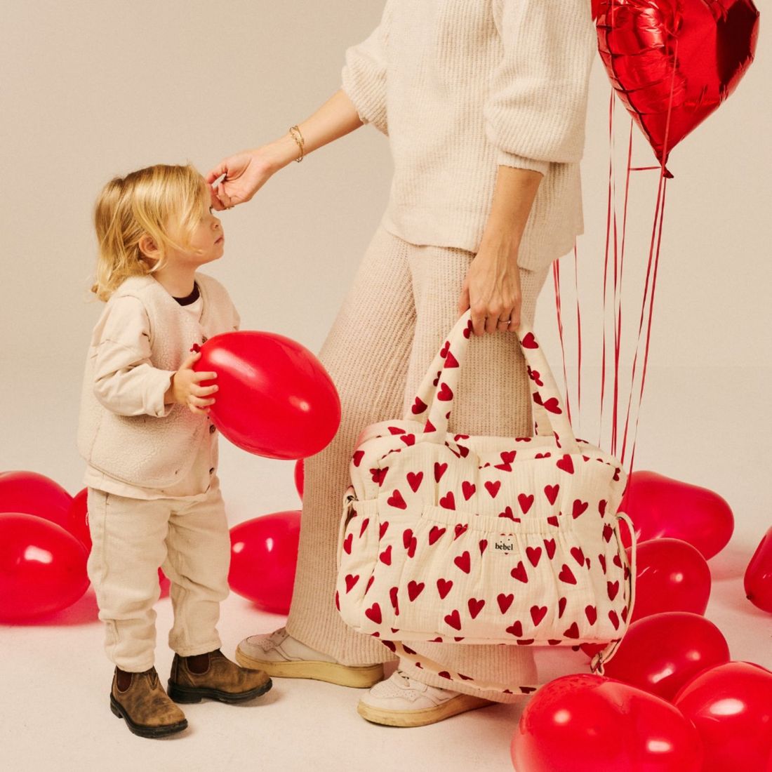 Sac à langer Comme un bonbon Coeur (BEBEL) - Image 2