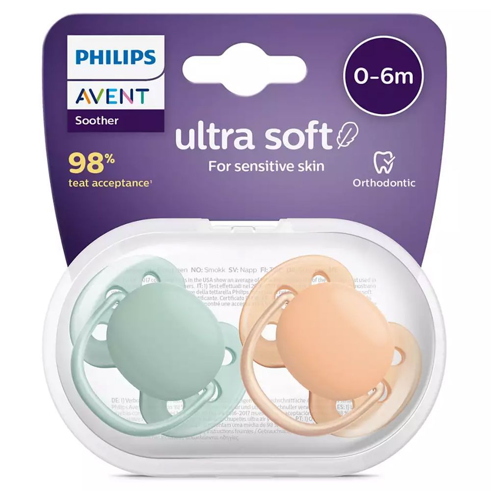 Lot de 2 sucettes ultra-douce (Philips Avent) - Image 3