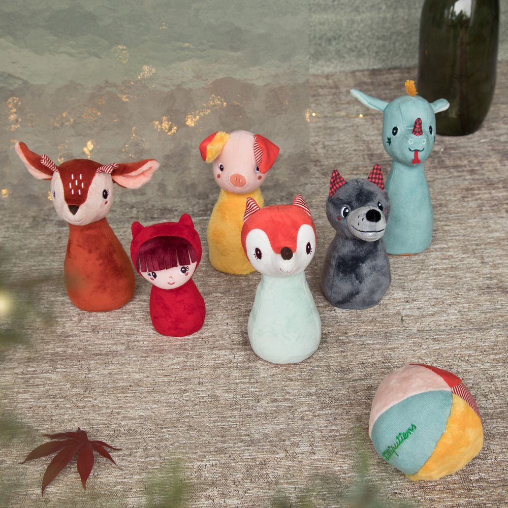 Jeu de quilles Forêt (7 pièces) (Lilliputiens) - Image 3