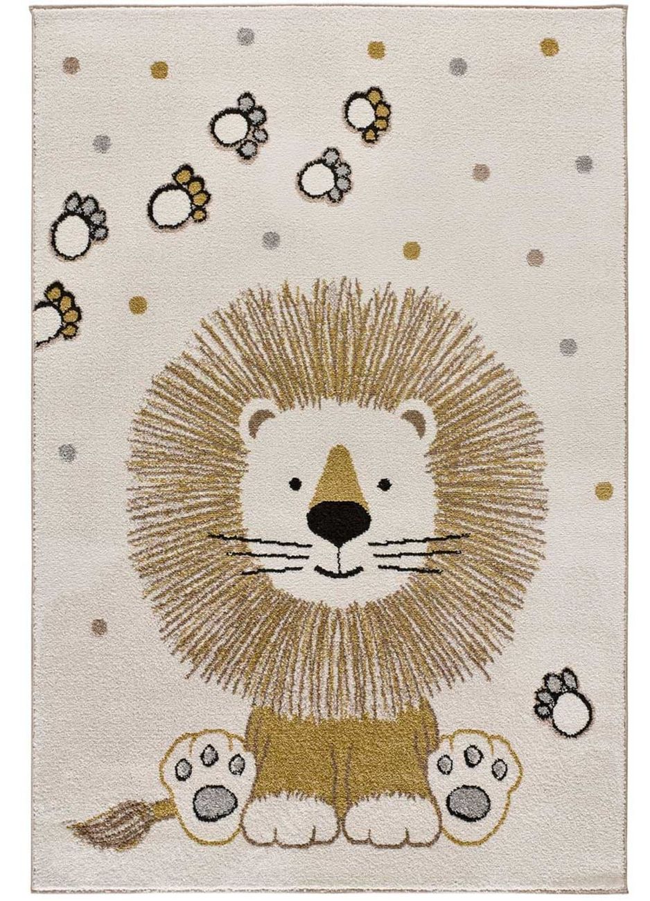 Tapis enfant lion blanc, 120x170 cm (Atticgo) - Image 1