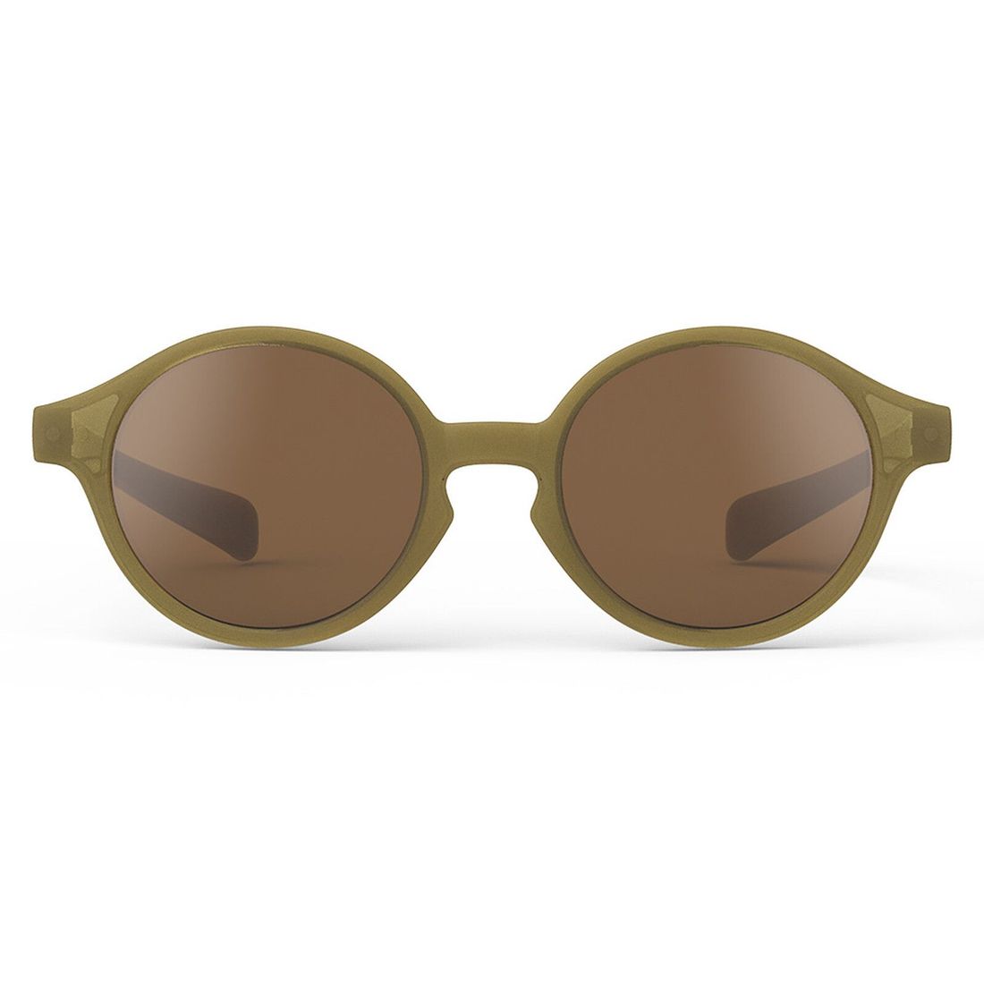 Lunettes de Soleil Baby #D 0/3 Ans - Glossy Kaki (IZIPIZI) - Couverture