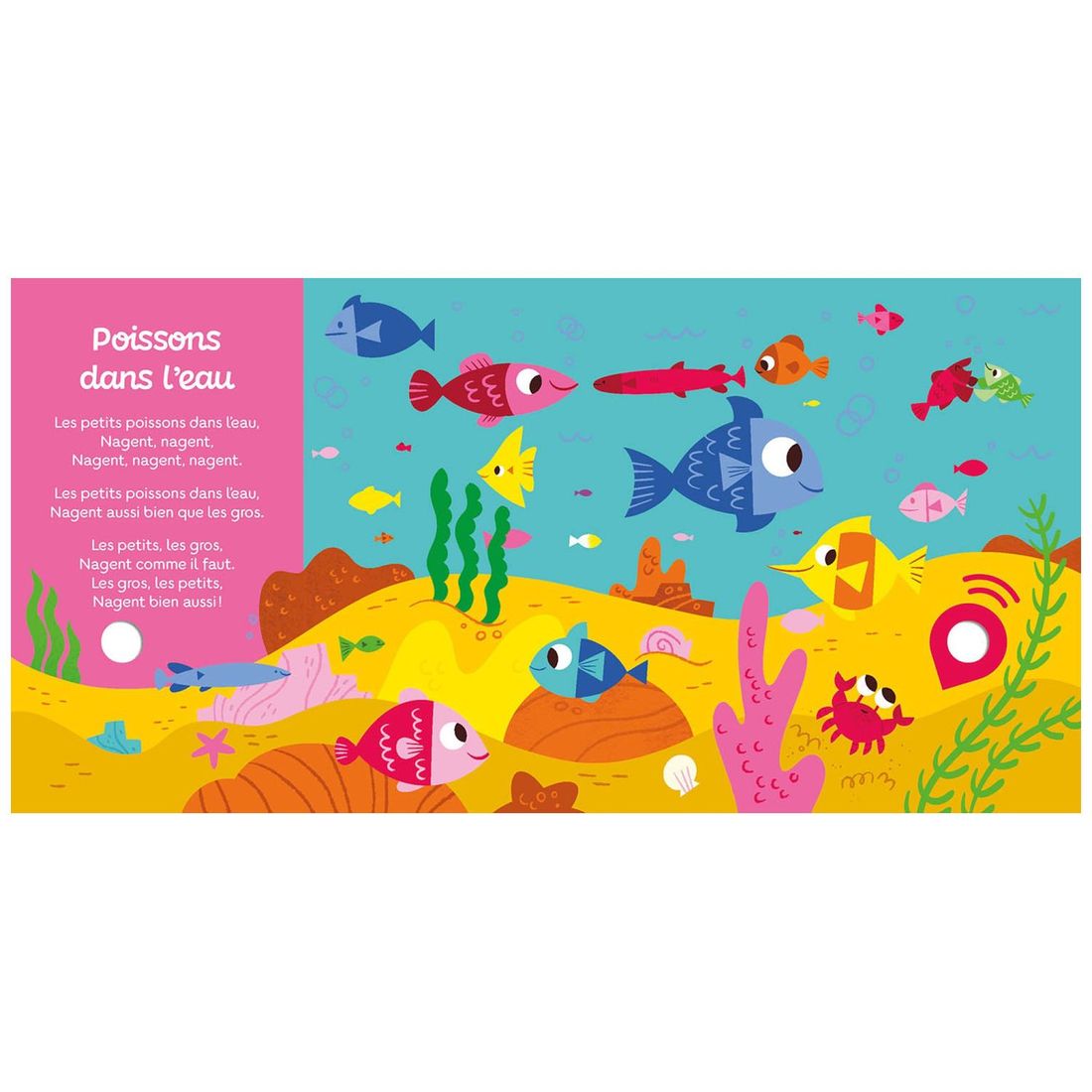 Livre Mes premiers sonores Mes comptines qui font plouf ! (Auzou Editions) - Image 2